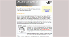 Desktop Screenshot of linearrotarybearings.com