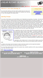 Mobile Screenshot of linearrotarybearings.com